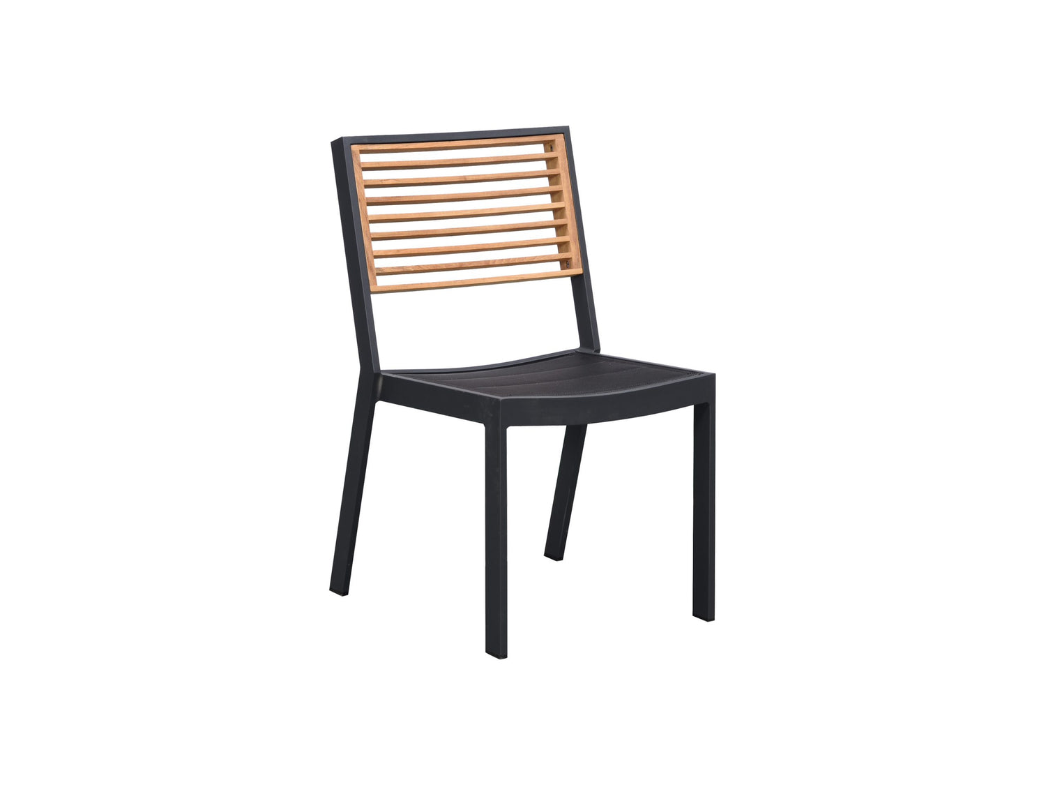 Higold York kerti étkezőszett, 4 személyes - antracit