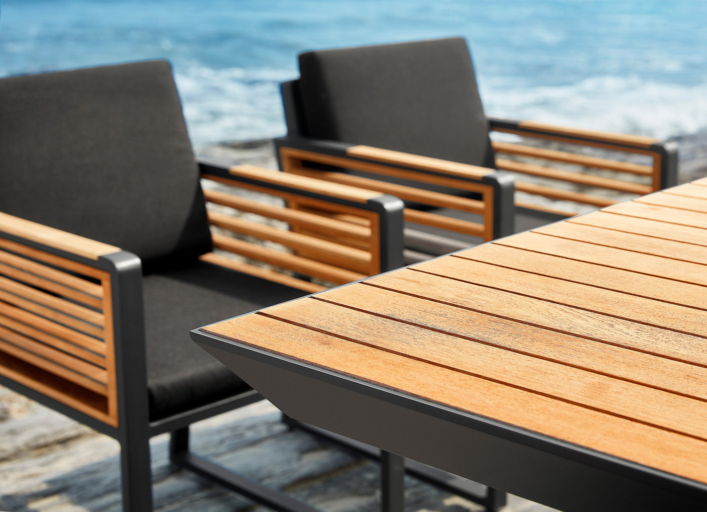 Higold New York kerti étkezőszett, 6 személyes