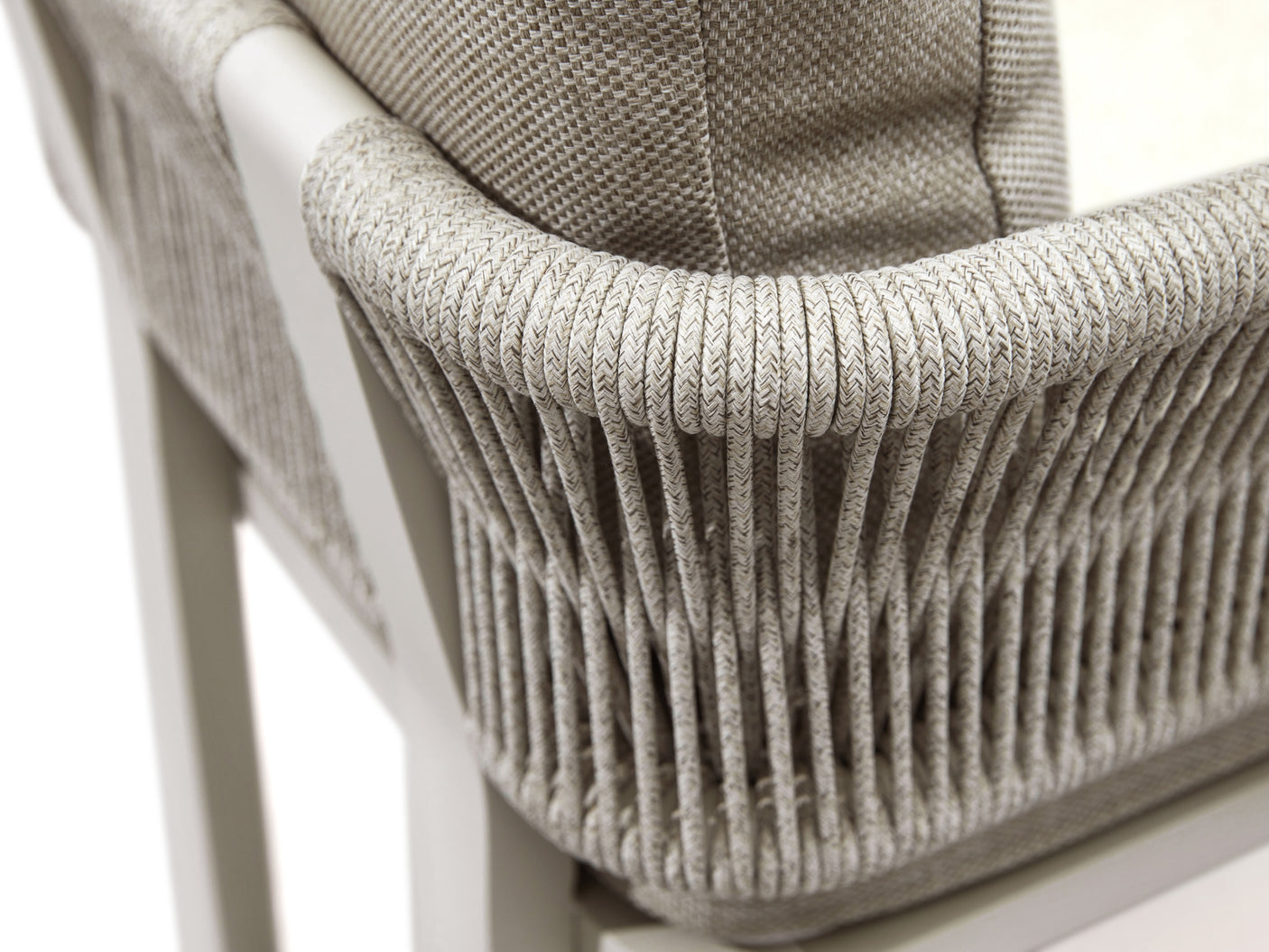 Higold Borromeo kerti étkezőszett, 4 személyes - bézs