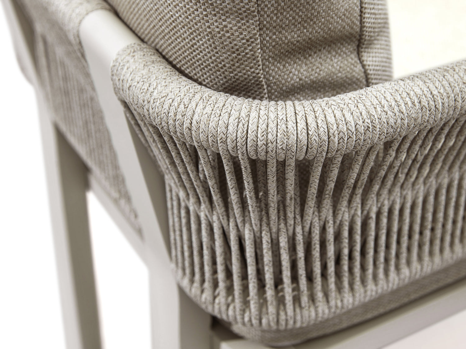 Higold Borromeo kerti étkezőszett, 4 személyes - bézs