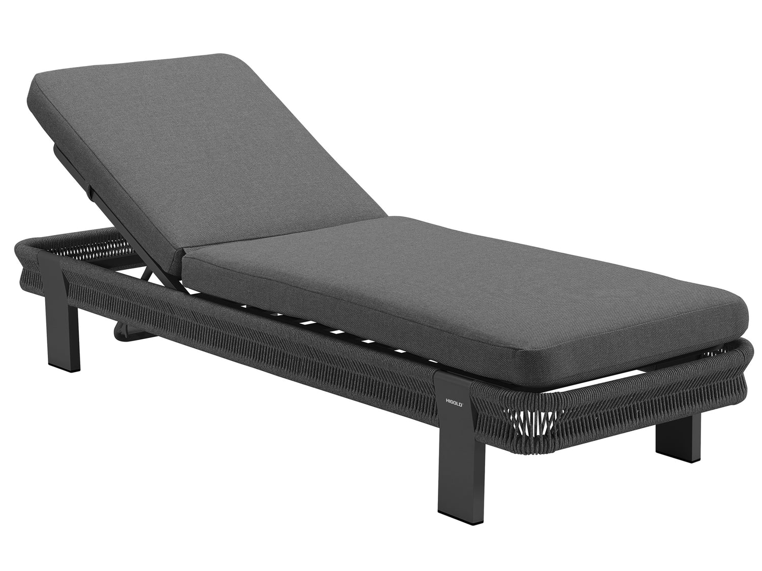 Higold Borromeo napozóágy szett, fekete