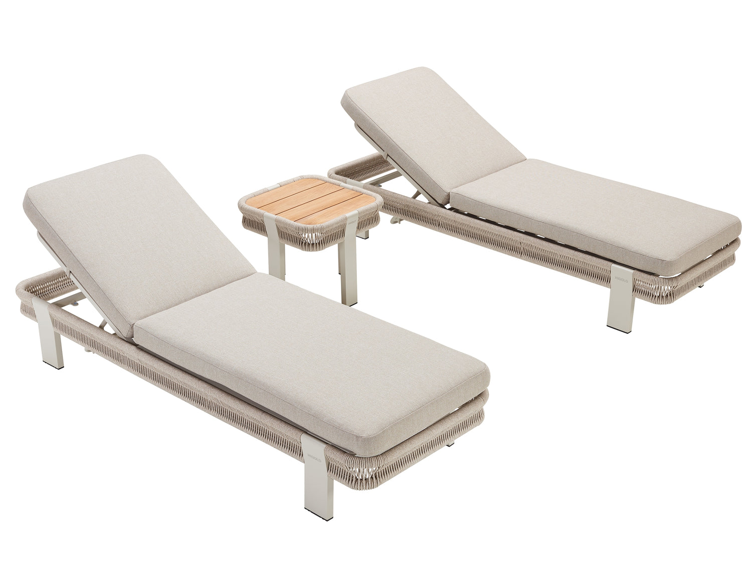 Higold Borromeo napozóágy szett, bézs