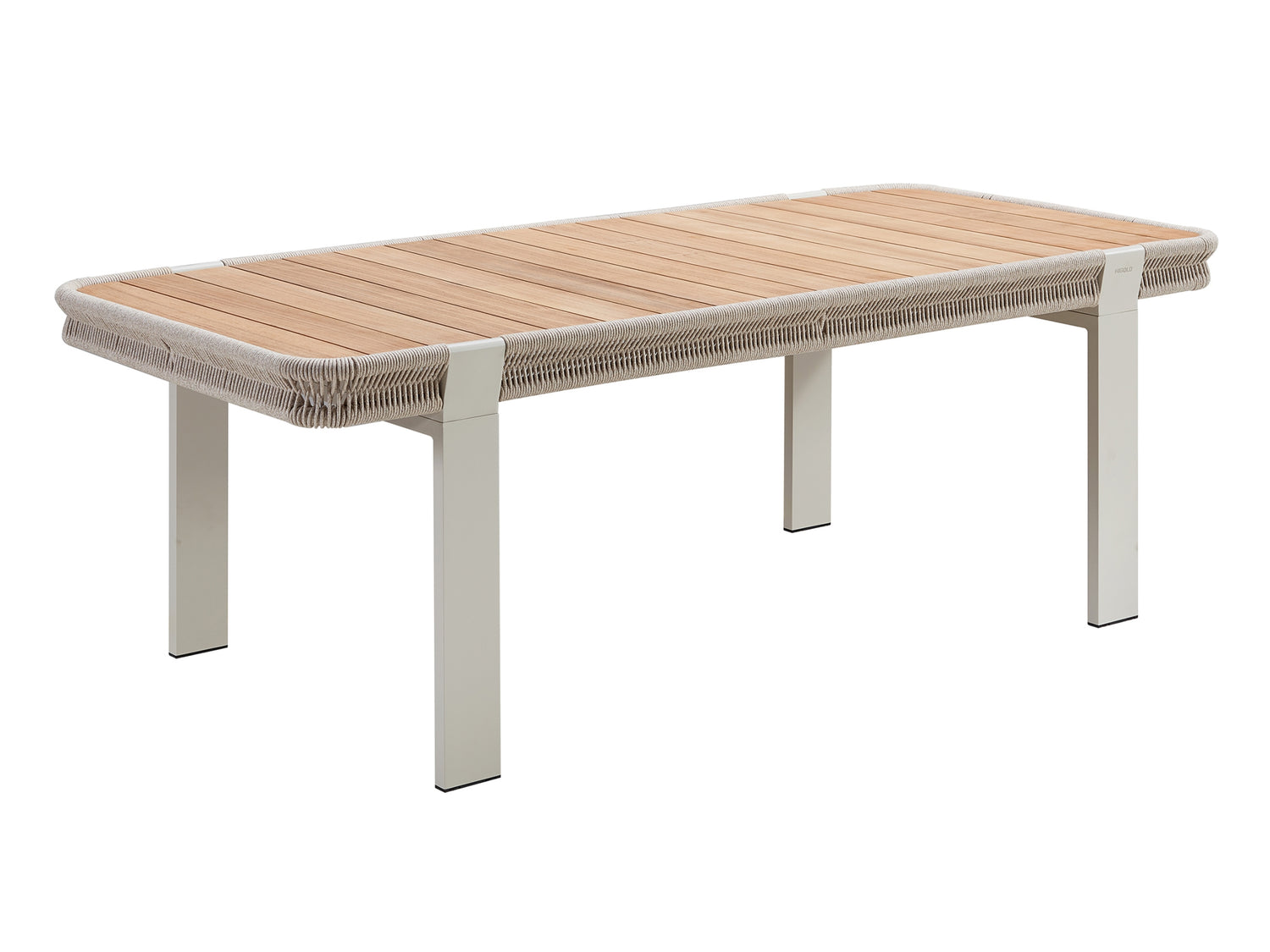 Higold Borromeo kerti étkezőszett, 6 személyes - bézs