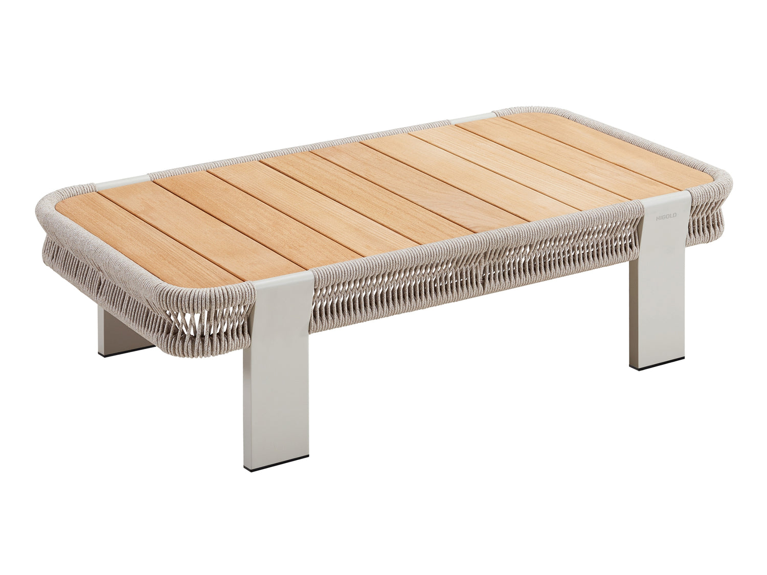 Higold Borromeo kültéri sarokkanapé garnitúra, 5 személyes - bézs