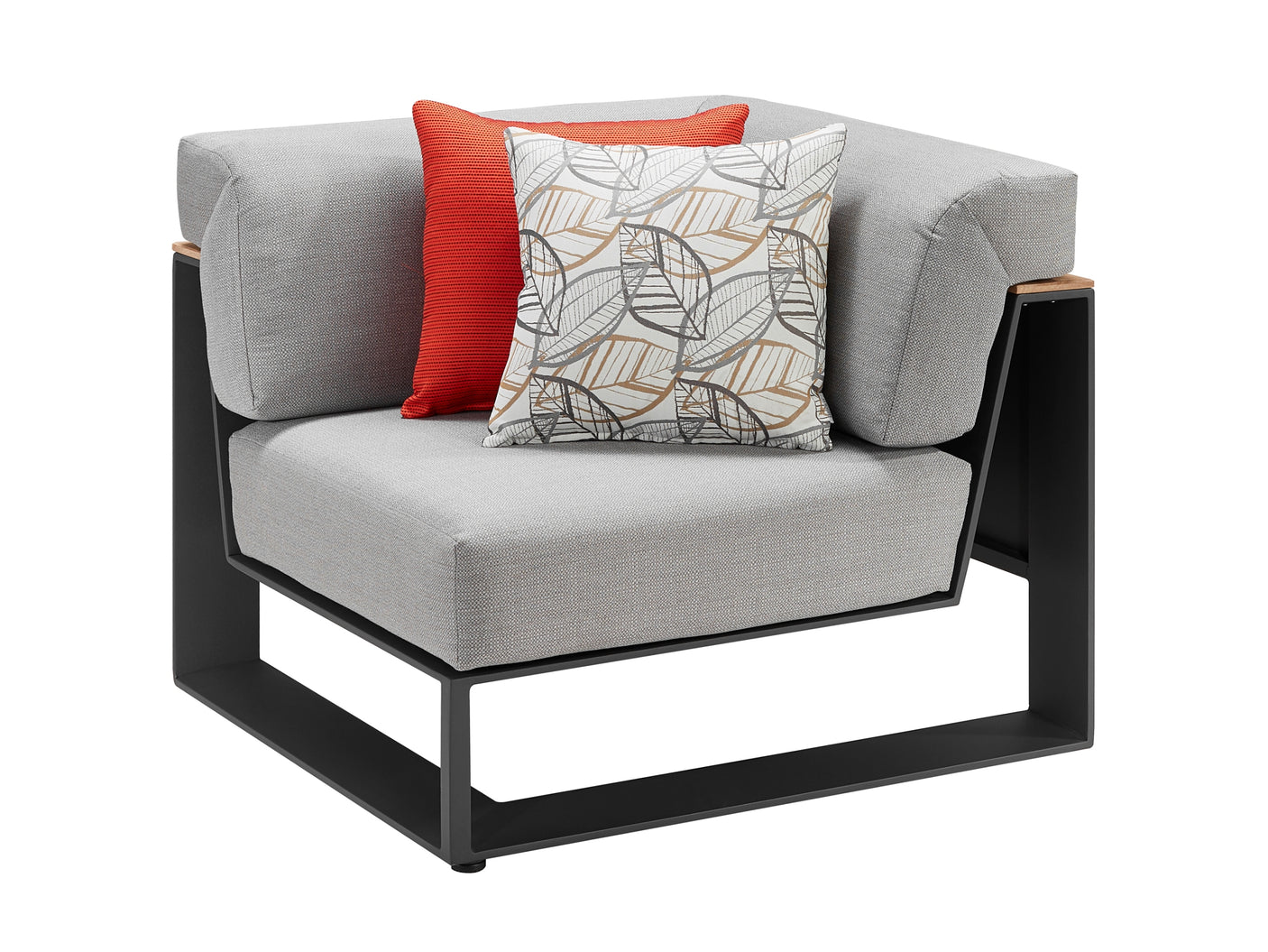 Higold Cambusa kültéri sarokkanapé garnitúra, 5 személyes - antracit