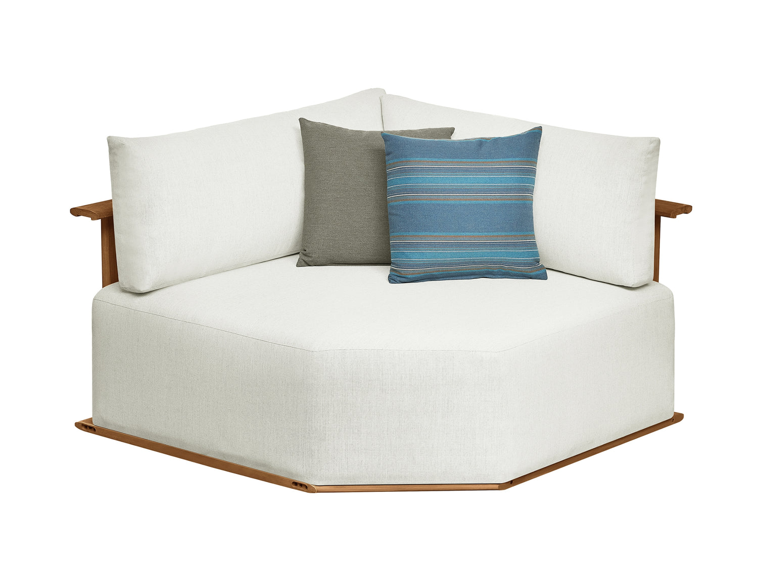 Higold Pallisad kültéri sarokkanapé garnitúra, 5 személyes