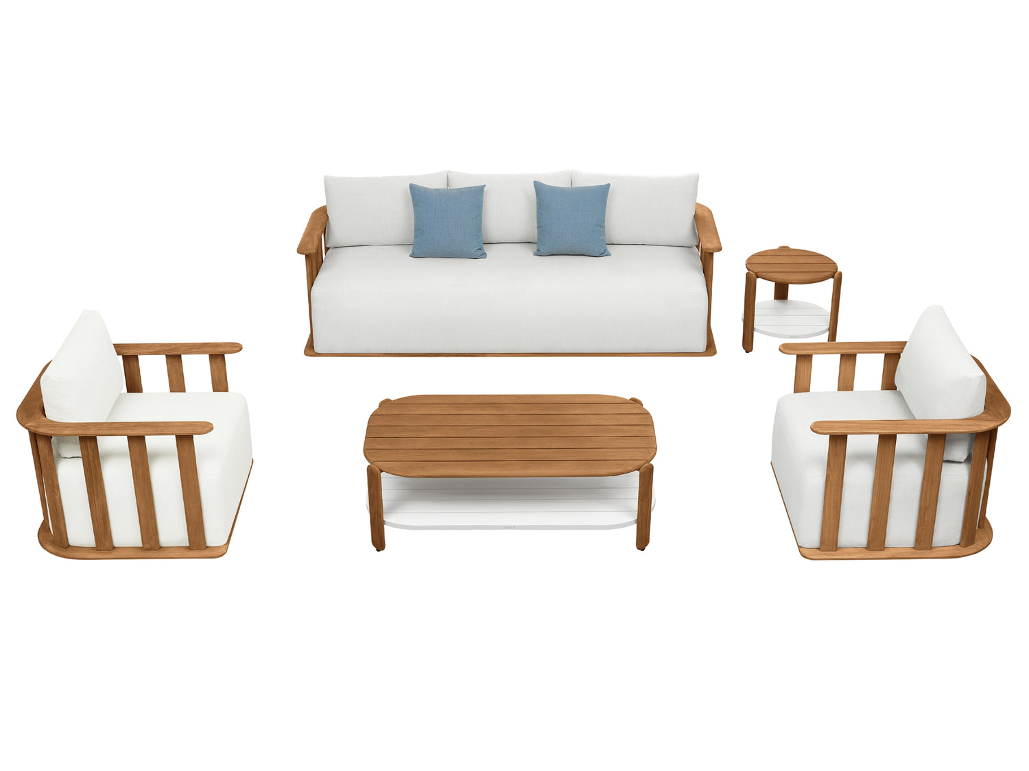 Higold Pallisad kerti ülőgarnitúra, 5 személyes