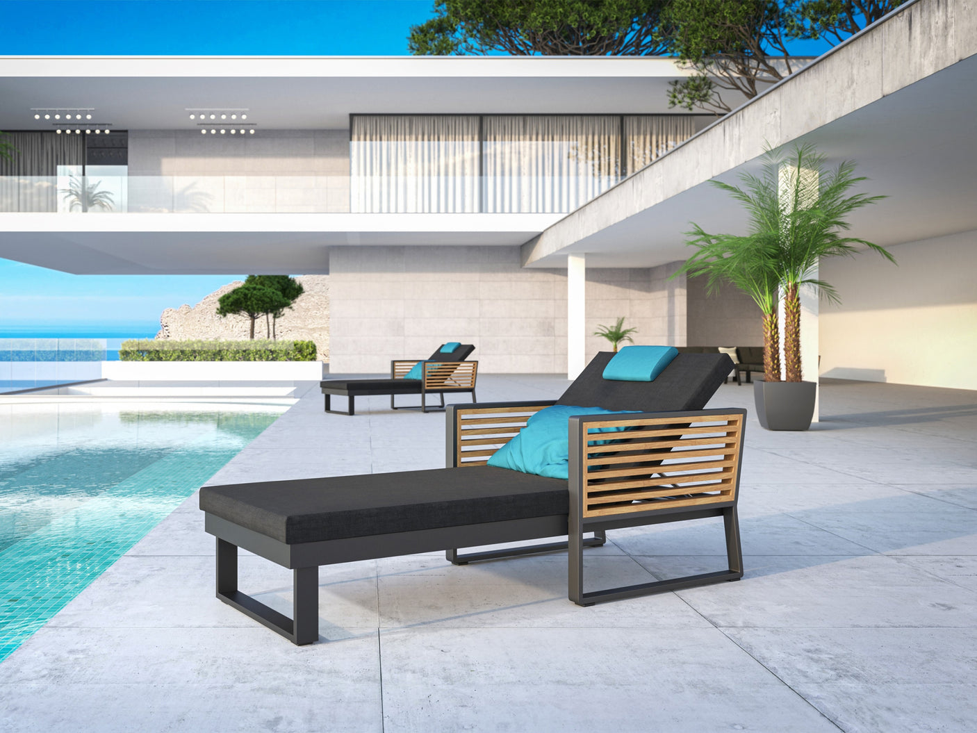 Higold New York napozóágy