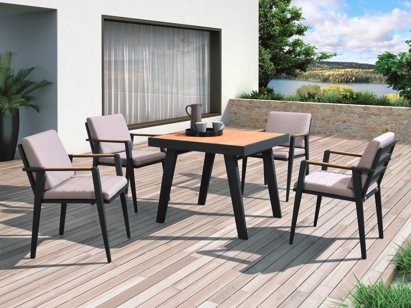 Higold Emoti kerti étkezőszett, 4 személyes