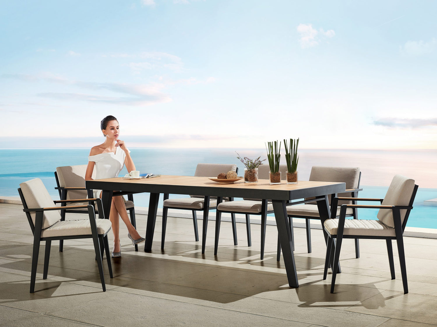 Higold Emoti kerti étkezőszett, 6 személyes