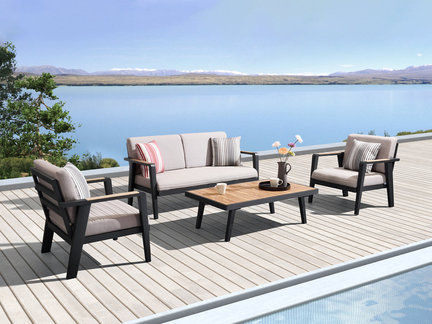 Higold Emoti kerti ülőgarnitúra, 4 személyes