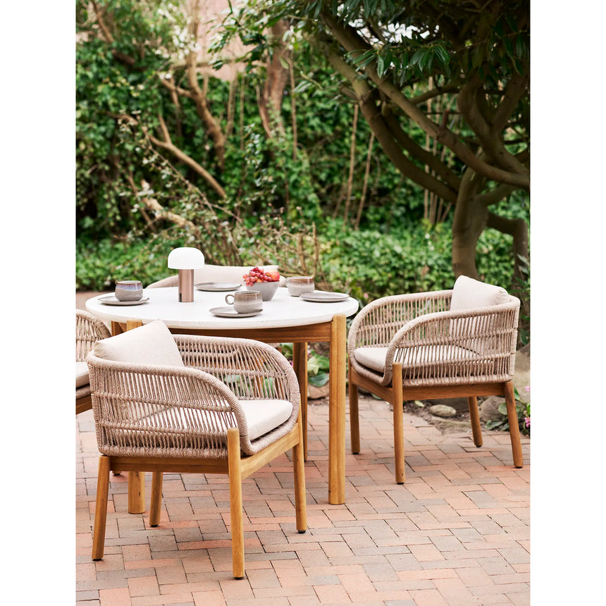 Terracina kerti étkezőszett 4 fő részére