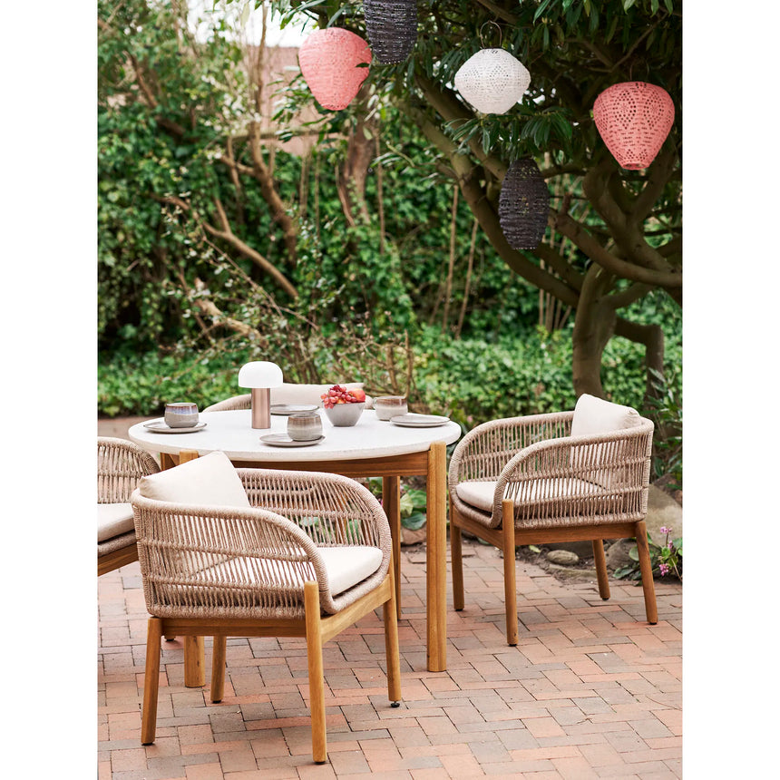 Terracina kerti étkezőszett 4 fő részére