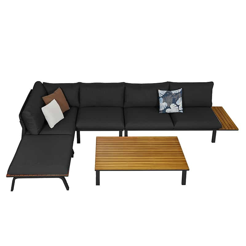 Higold Punto I. kültéri sarokkanapé garnitúra, 4 személyes