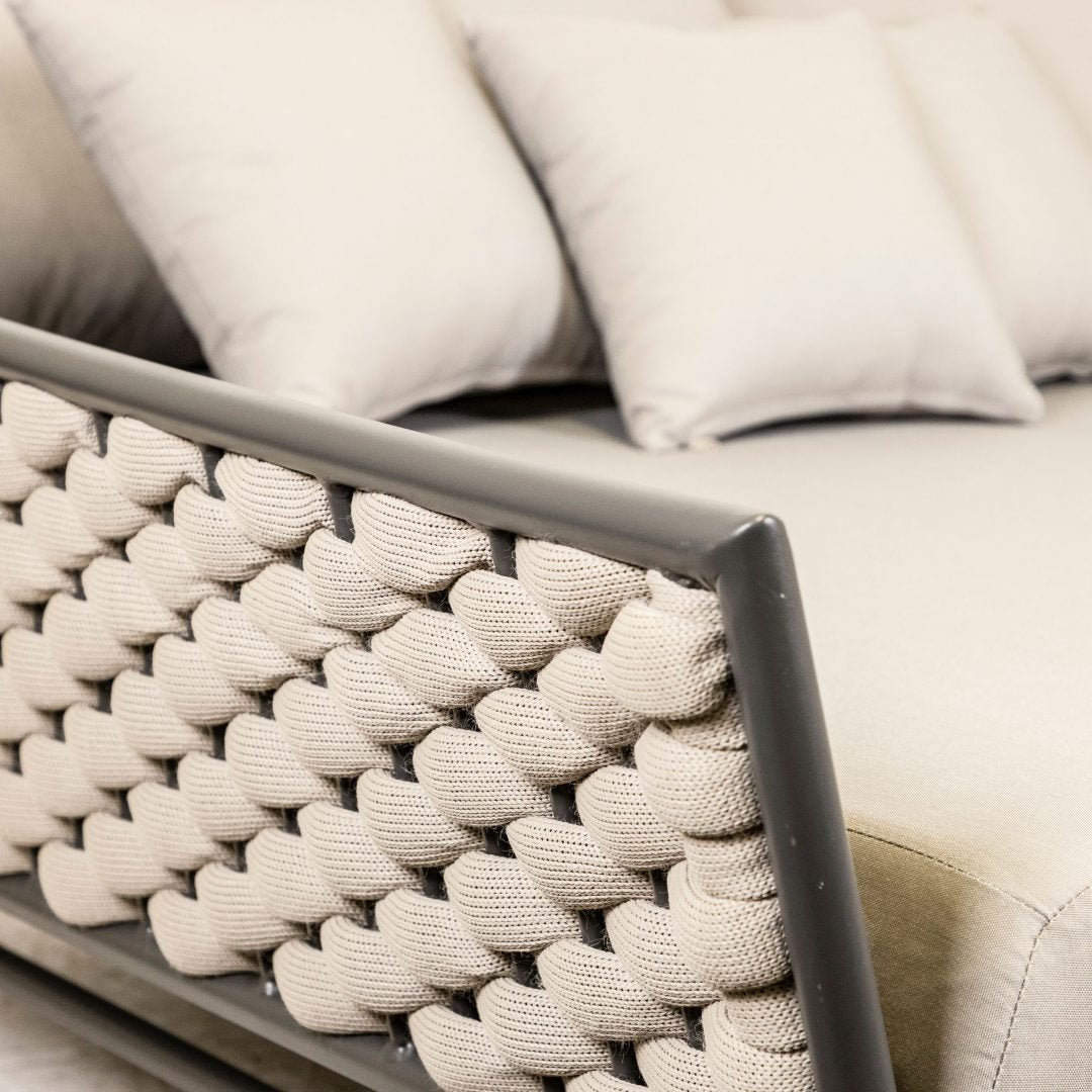 Rio kültéri lounge napozóágy, bézs