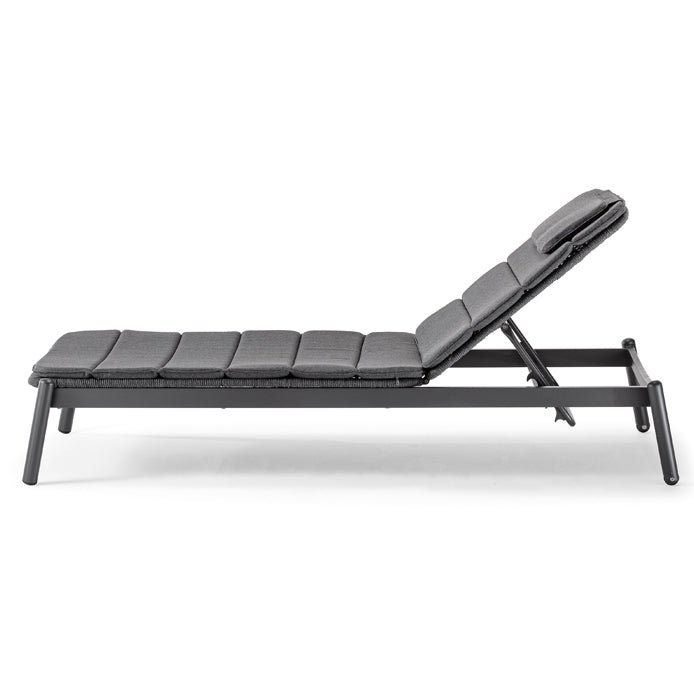 Grattoni Atol napozóágy, antracit