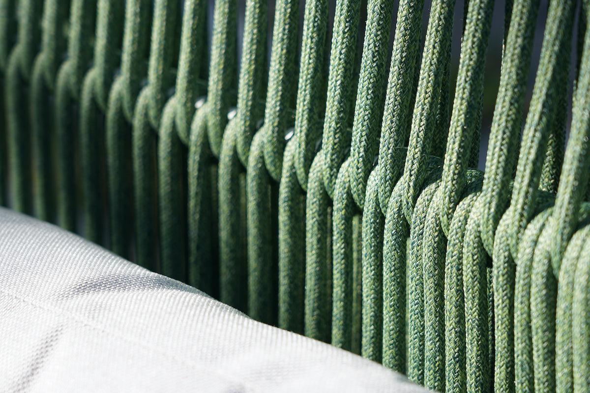 Grattoni Como kerti garnitúra 4 személyes, zöld színben