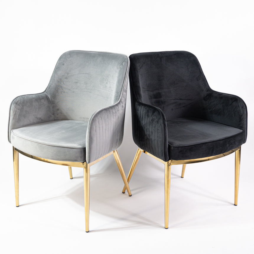 KL Nolan prémium étkezőszék fekete színben