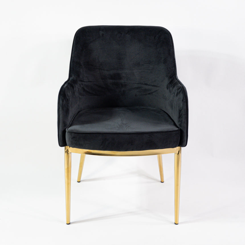 KL Nolan prémium étkezőszék fekete színben