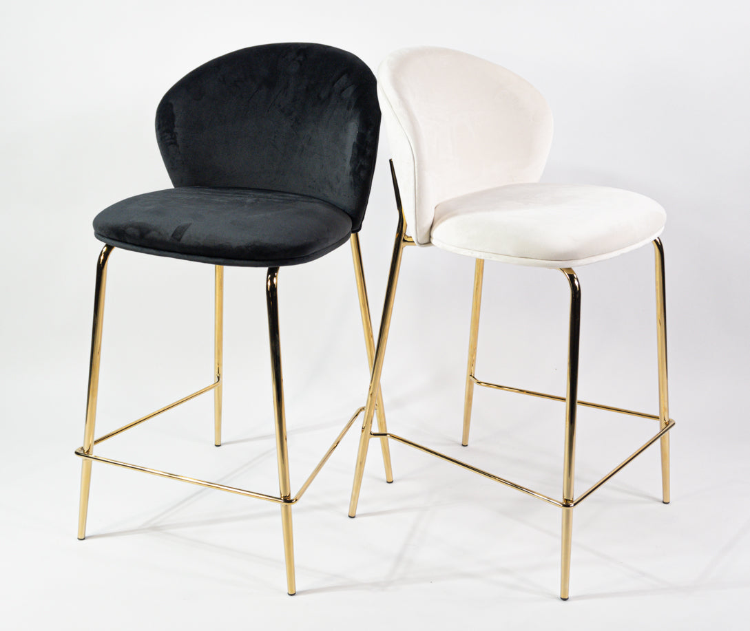 KL Lily kényelmes bárszék 65 cm fekete színben