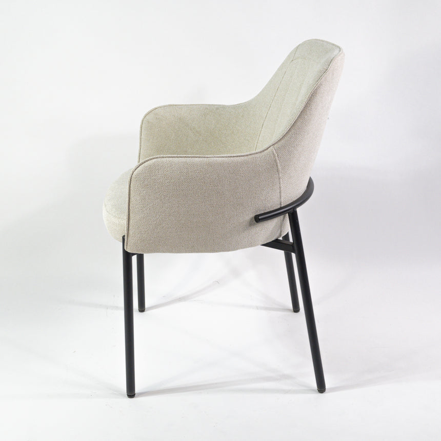 KL Porto prémium étkezőszék, bézs színben