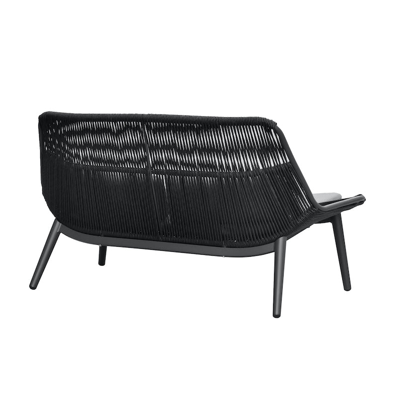 Grattoni Como kerti garnitúra 4 személyes, antracit színben