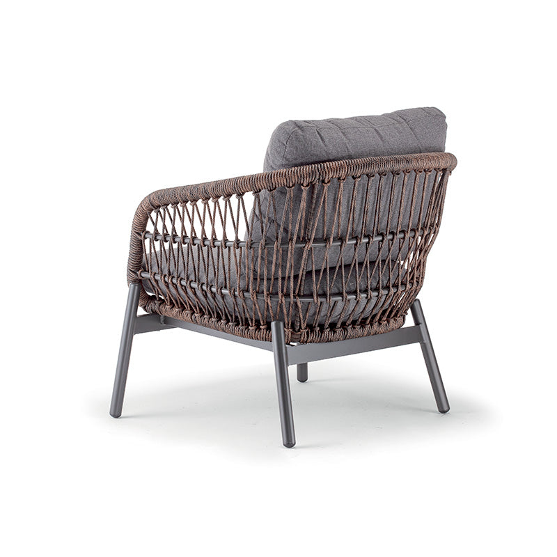 Grattoni Elba kerti garnitúra 4 személyes barna színben