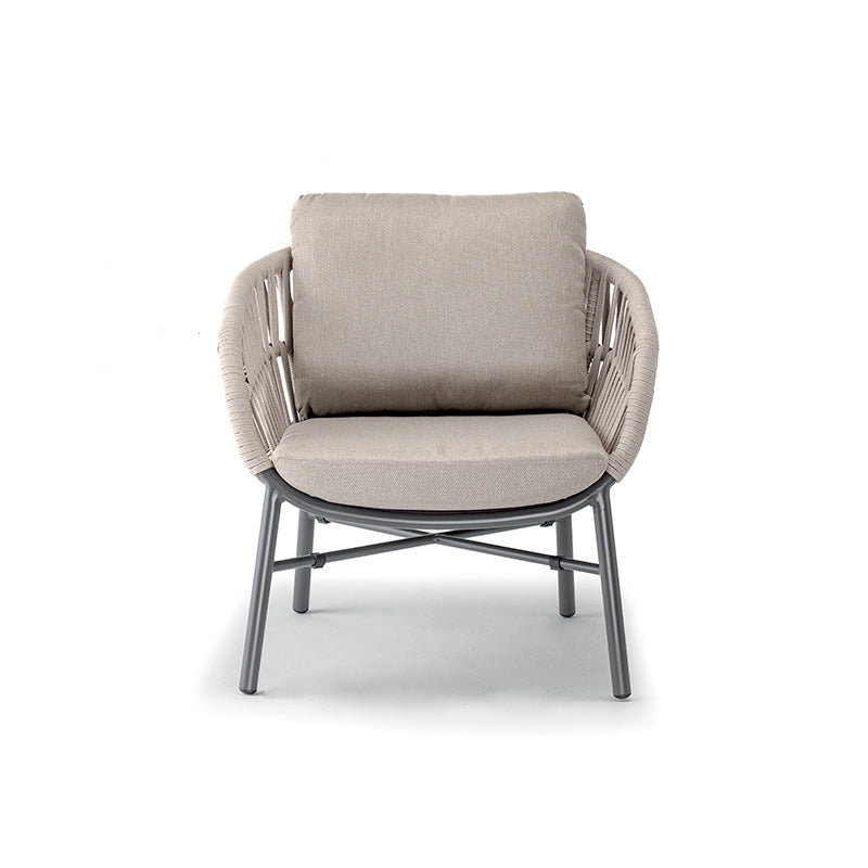 Grattoni Tahiti kerti garnitúra 4 személyes bézs színben