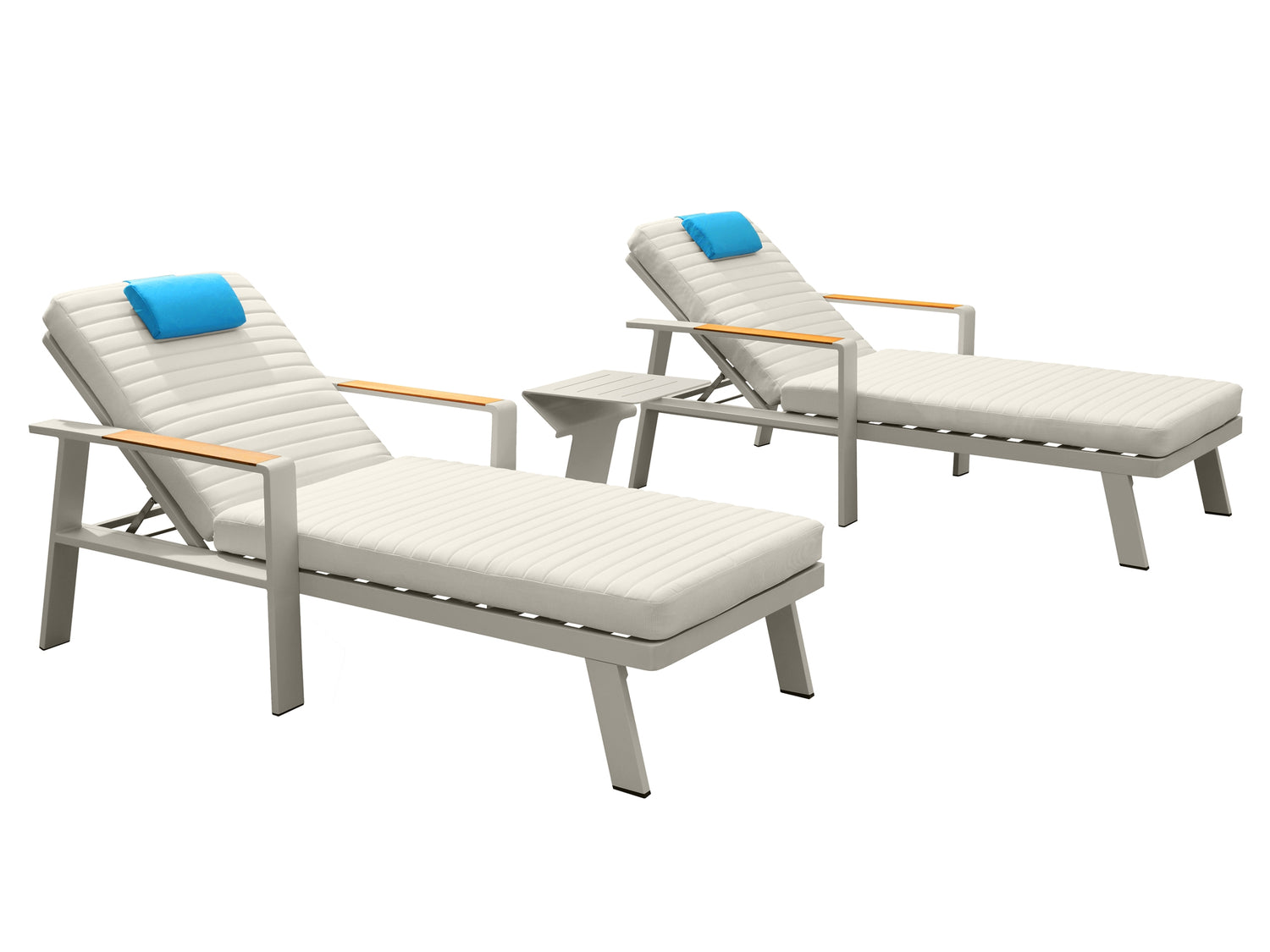 Higold Nofi napozóágy szett - fehér