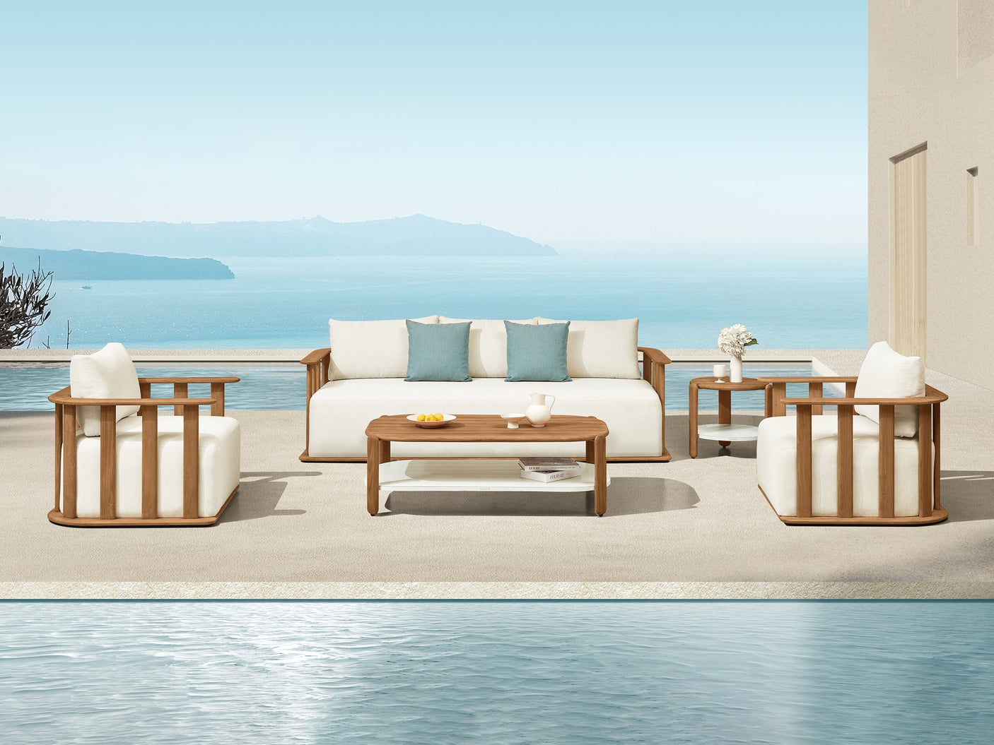 Higold Pallisad kerti ülőgarnitúra, 5 személyes