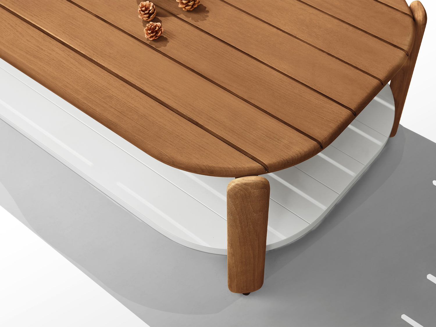 Higold Pallisad kültéri sarokkanapé garnitúra, 5 személyes