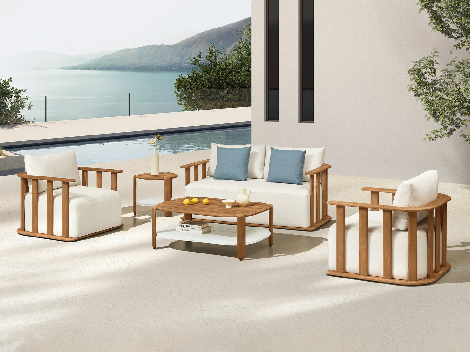 Higold Pallisad kerti ülőgarnitúra, 4 személyes