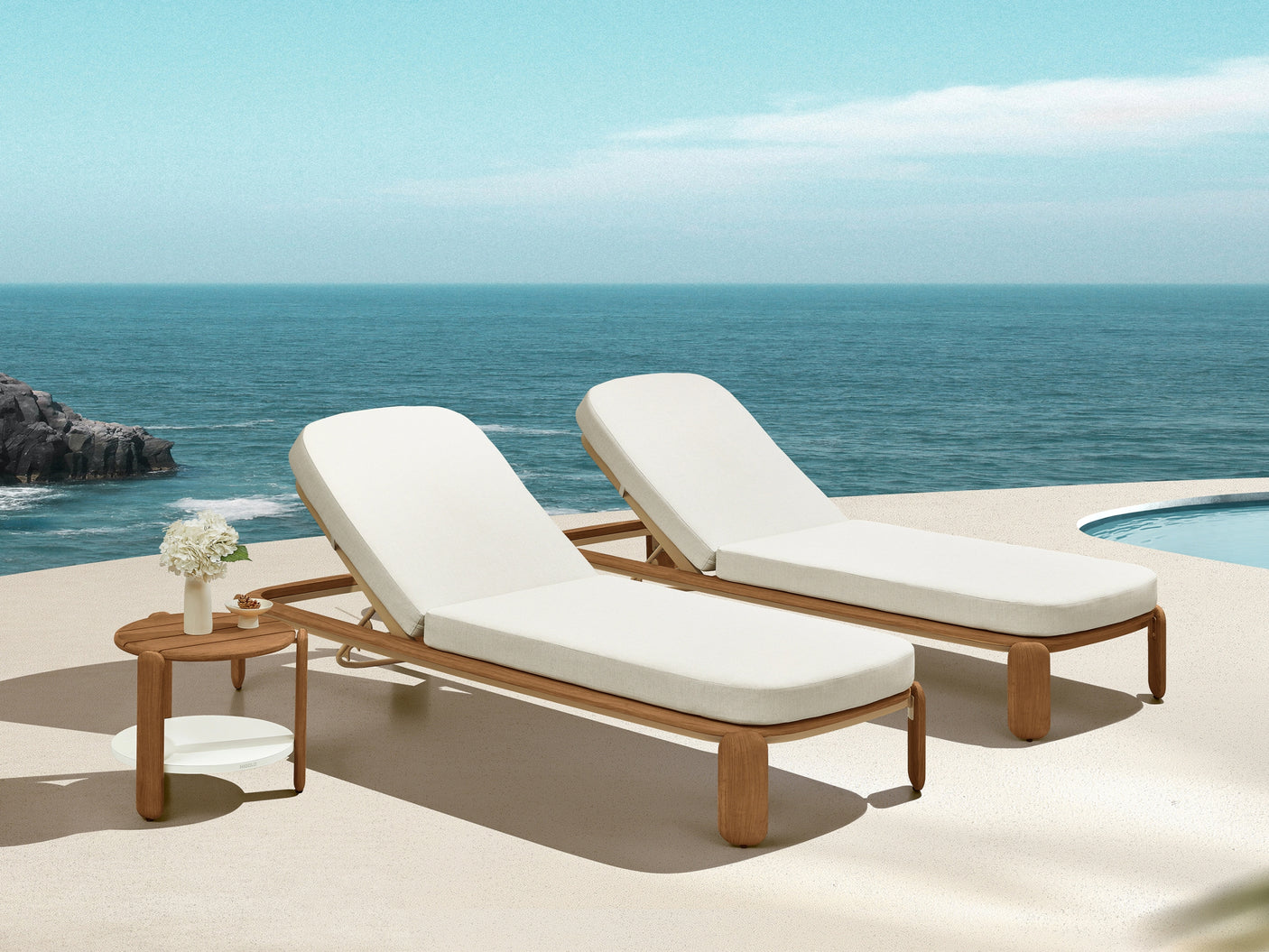 Higold Pallisad napozóágy szett