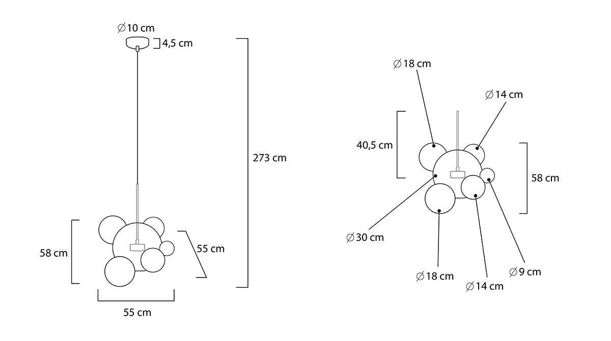 KH Cate 6 függeszték