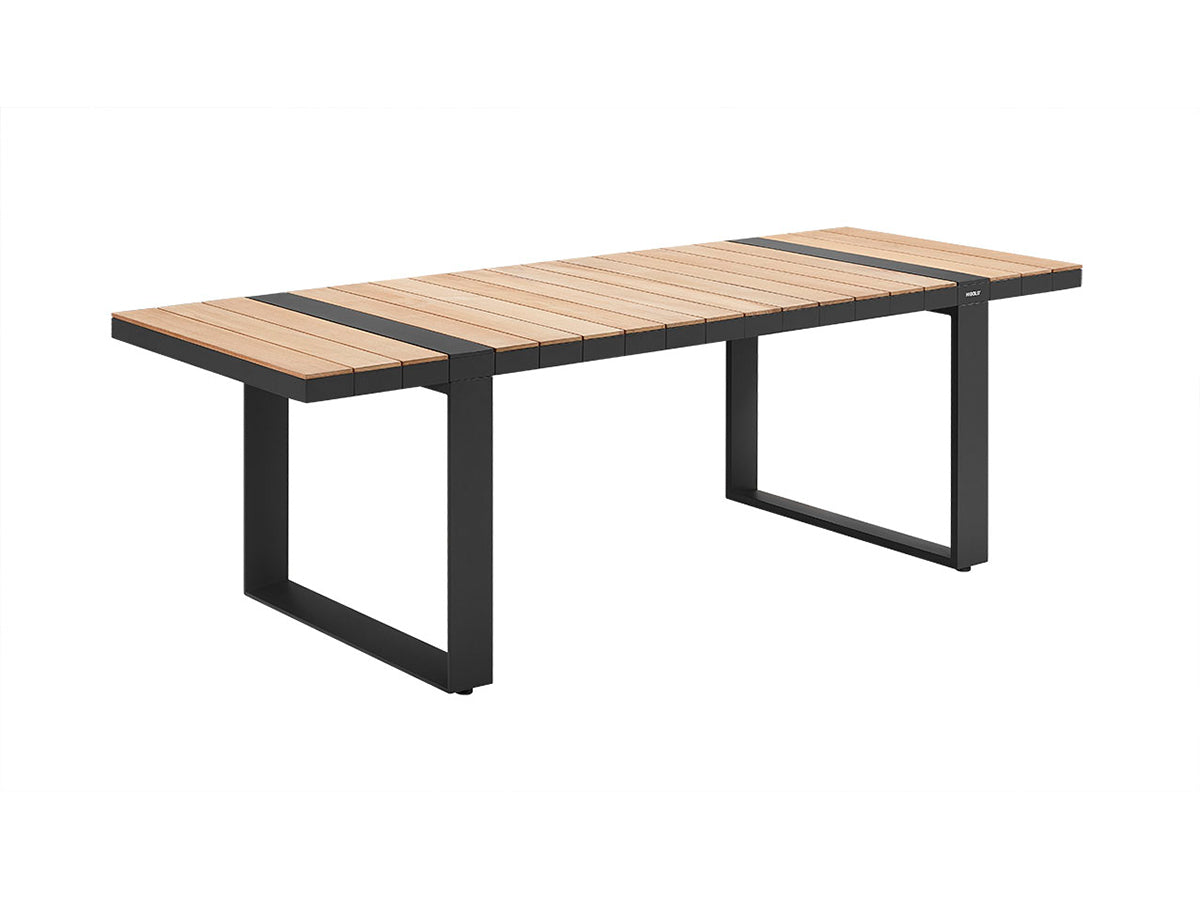 Higold Cambusa kerti étkezőszett, 6 személyes - antracit