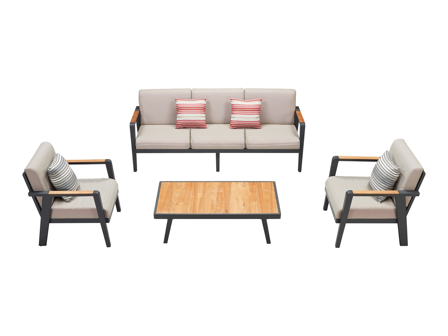 Higold Emoti kerti ülőgarnitúra, 5 személyes