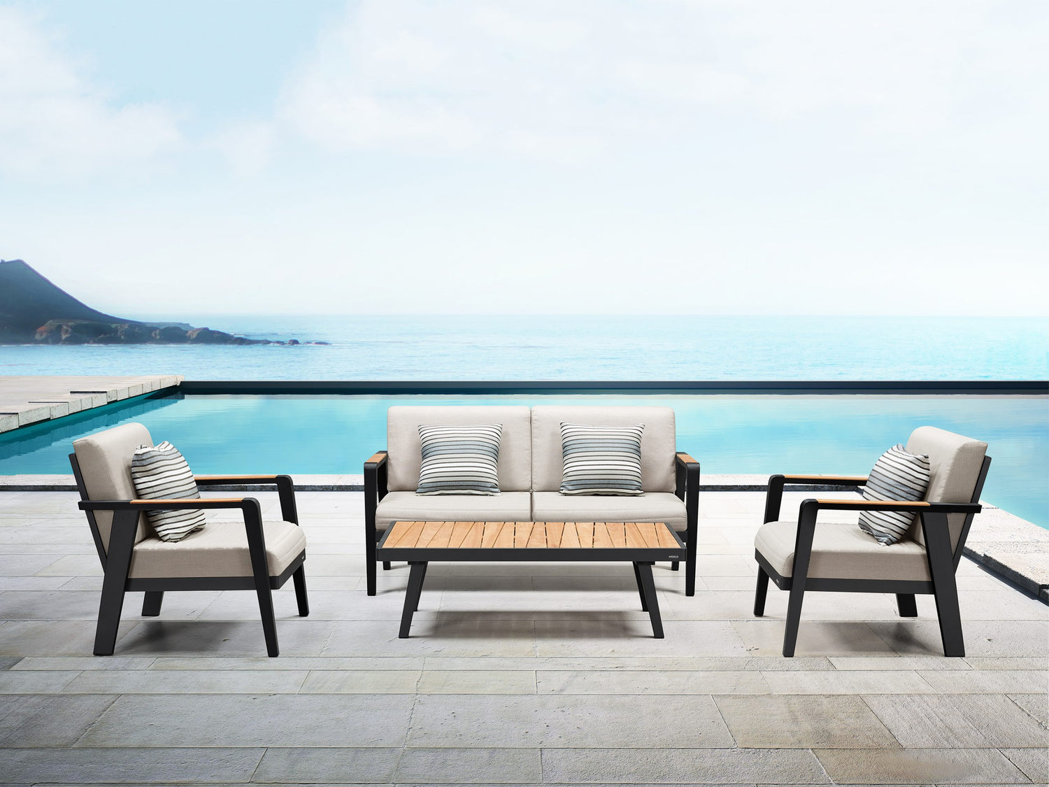 Higold Emoti kerti ülőgarnitúra, 4 személyes