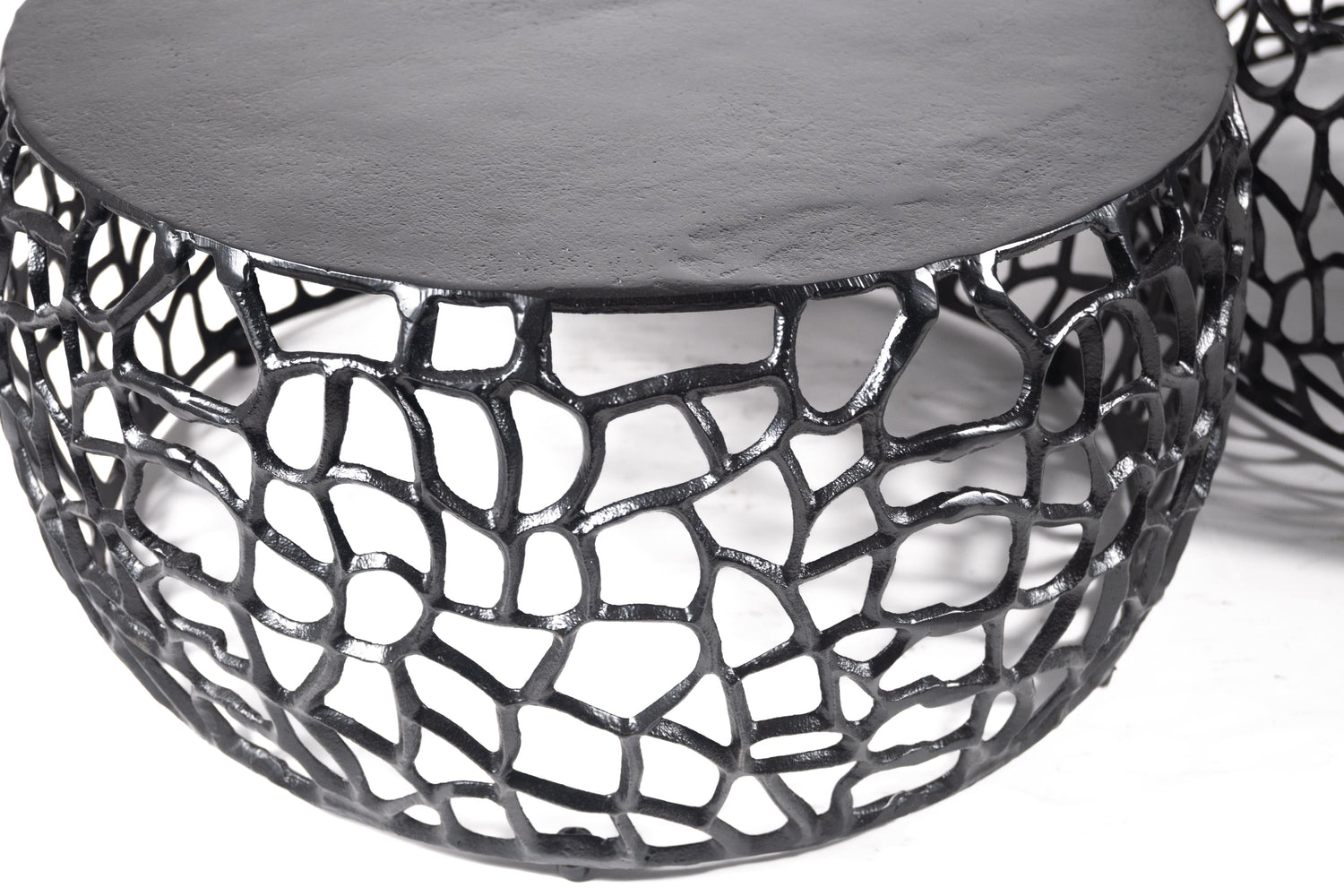 KL Nova dohányzóasztal szett fekete színben