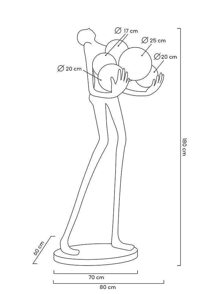 KH Human prémium álló lámpa