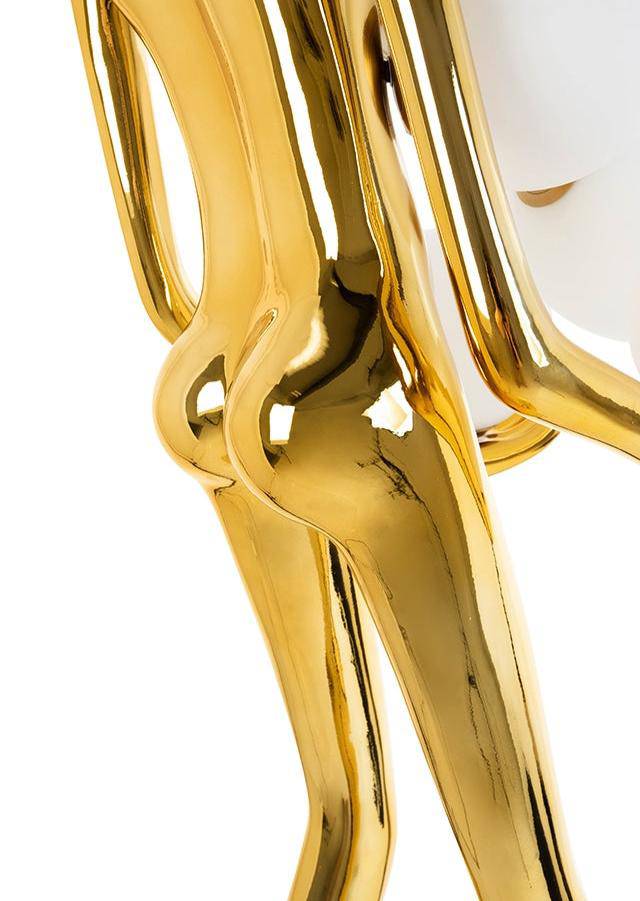 KH Human prémium álló lámpa arany színben