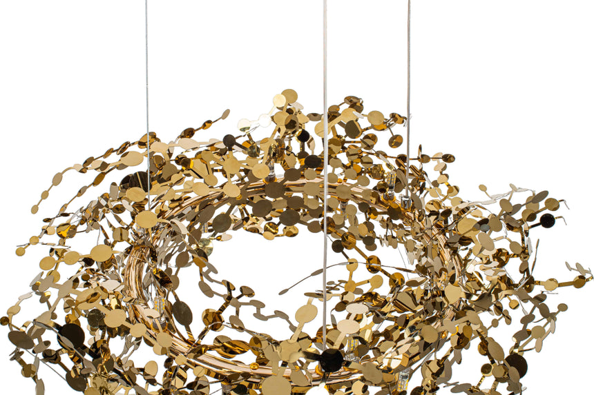 KH Monete csillár arany színben