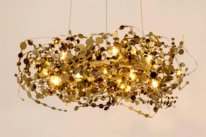 KH Monete csillár arany színben