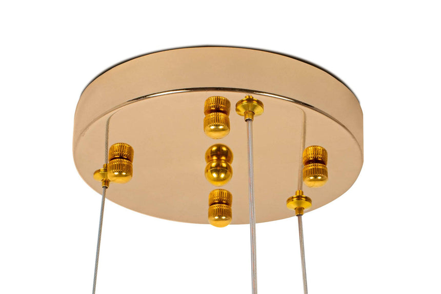 KH Monete csillár arany színben