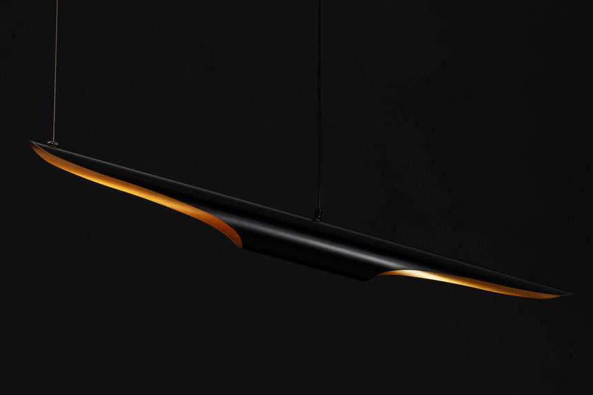 KH Conteo csillár fekete színben