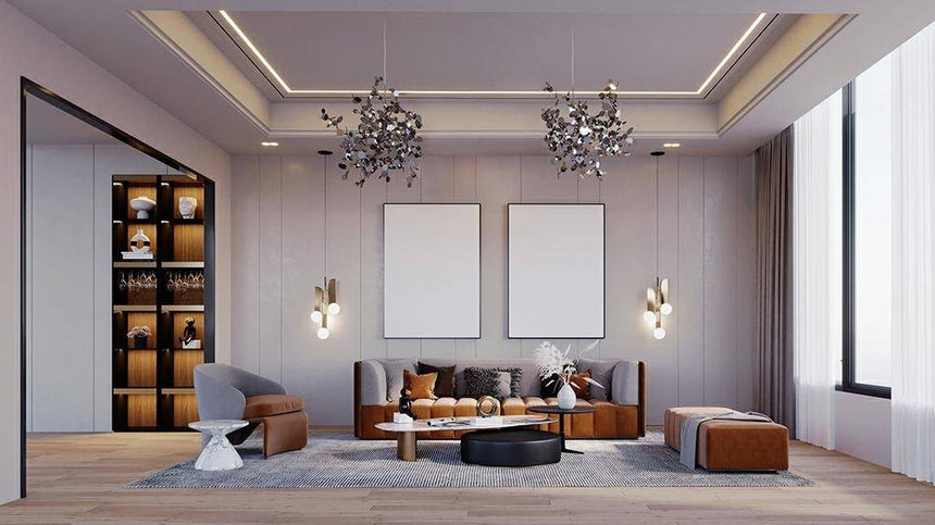 KH Monete I. ezüst színű csillár