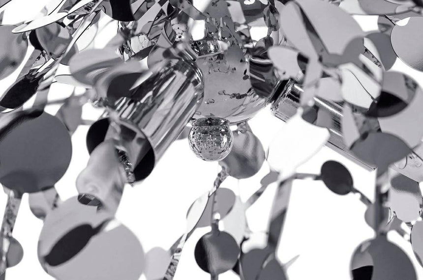 KH Monete II. ezüst színű csillár