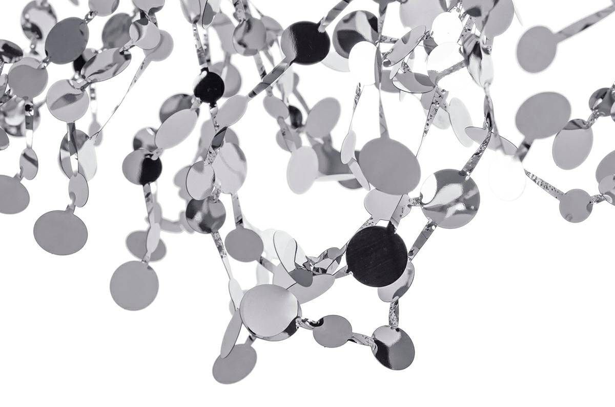 KH Monete II. ezüst színű csillár