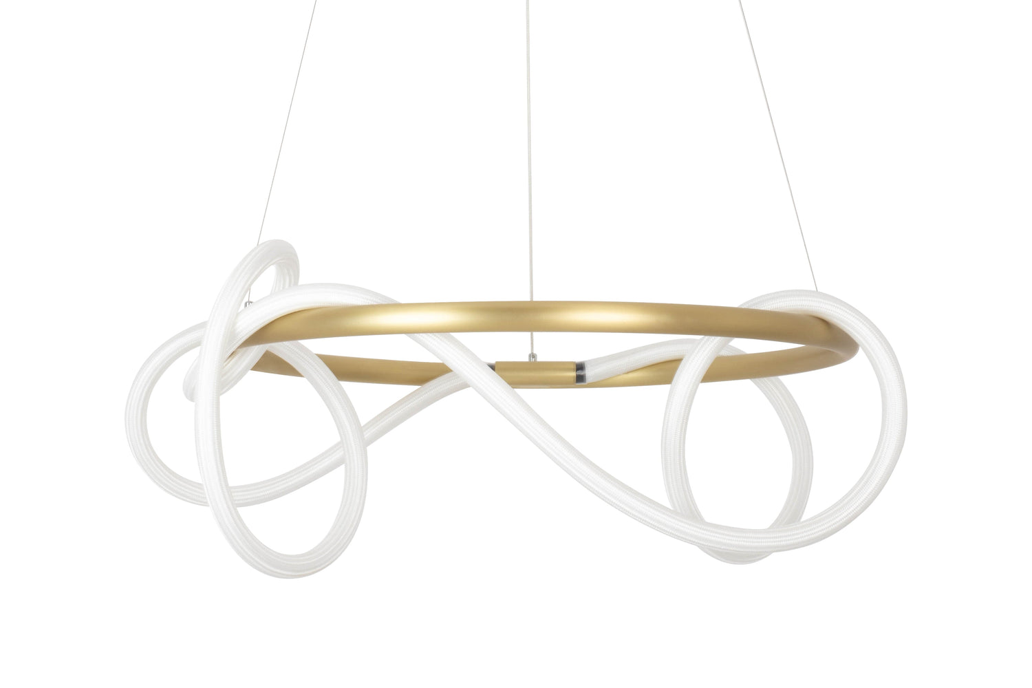 KH Serpiente csillár arany színben