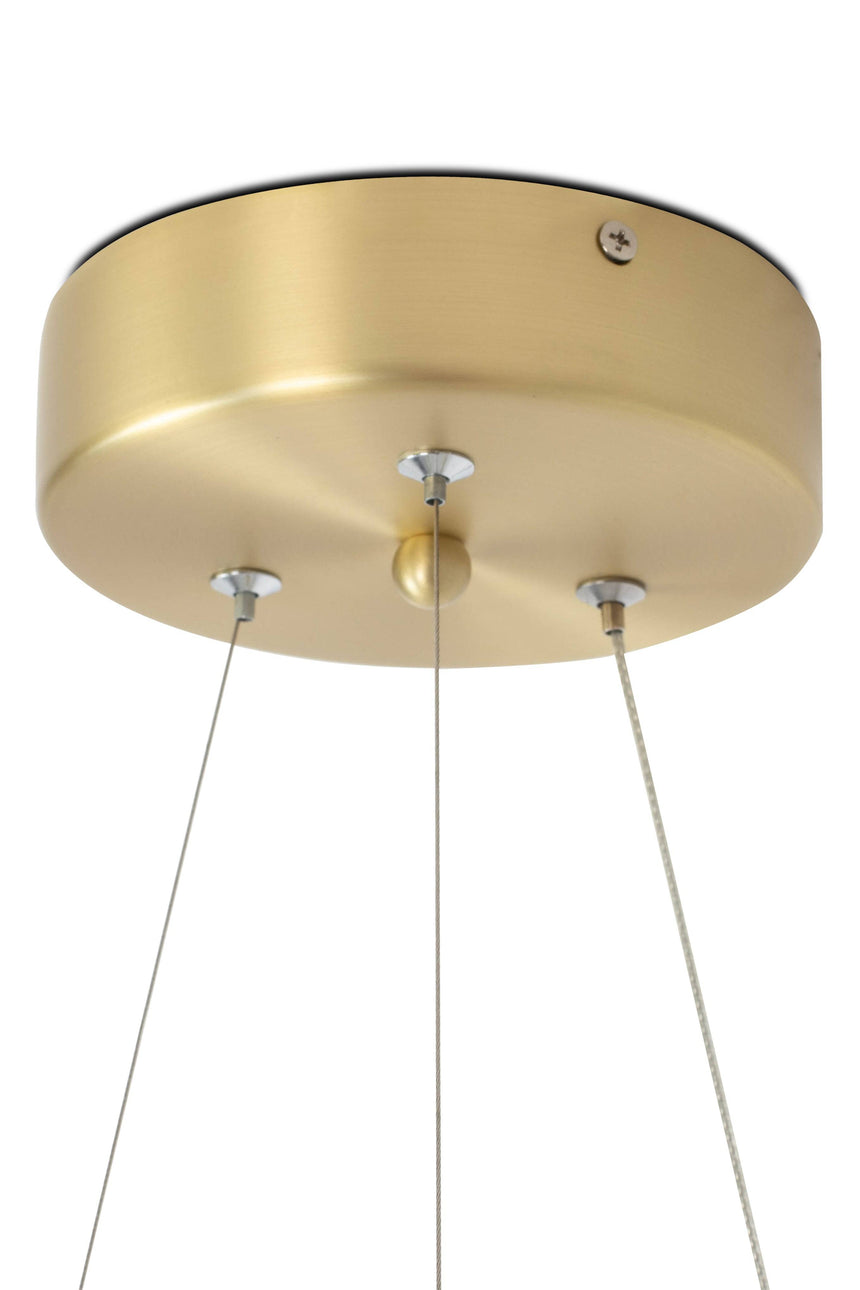 KH Serpiente csillár arany színben