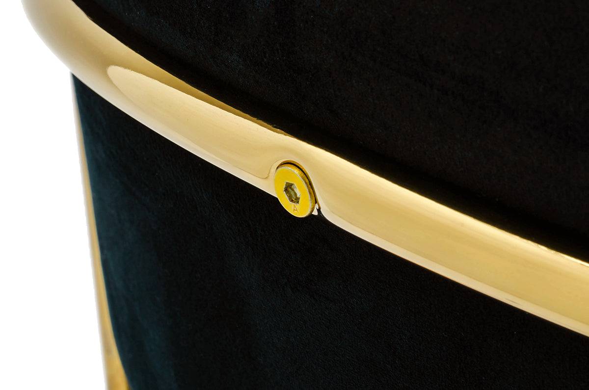 KH Margo fekete étkezőszék